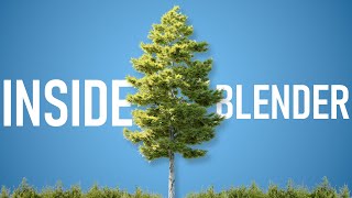 How I Make Realistic Trees in Blender for free [upl. by Avahc]