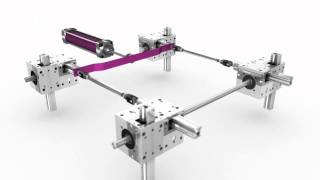 Kombinationsmöglichkeiten der LEANTECHNIK Getriebe  Combination Possibilities [upl. by Latsryc]