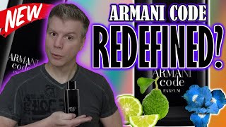 NEW Armani Code Parfum By Giorgio Armani 2022  Fragrance First Impressions [upl. by Avron]