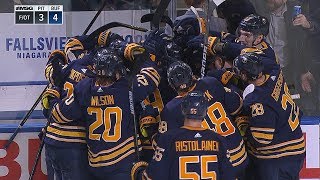 Sabres Penguins end game in crazy fashion [upl. by Notkcorb]