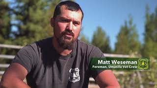 Umatilla National Forest Veteran Crew Promotion [upl. by Nahpets]