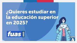 Postula a beneficios estudiantiles  FUAS 2025 [upl. by Anayk]