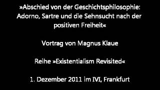 Magnus Klaue Abschied von der Geschichtsphilosophie [upl. by Aleron139]