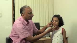 Lacrimal Massage  How to stop watering from childs eyes [upl. by Nomar]