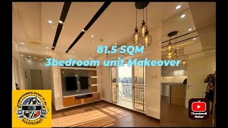 815 SQM Condo unit  Interior Design  DMCI  Infina Tower [upl. by Pero442]