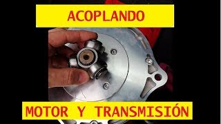 Acoplamiento motor eléctricocaja de cambios  Conversión de vehículos a 100 eléctrico Parte 6 [upl. by Tayib]