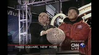 RARE CNN 2001 Ball Drop Coverage [upl. by Olwena]