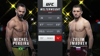 Michel Pereira vs Zelim Imadaev Full Fight Full HD [upl. by Hamo]