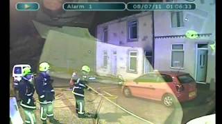 Footage captures moment house explodes [upl. by Sholes380]