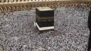 Inside Mecca view of Kaaba [upl. by Hoj]