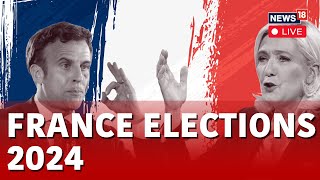 France Election LIVE  France Votes In Election That Could Put Far Right In Government  N18G [upl. by Aisa639]