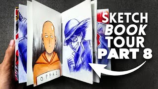 SKETCHBOOK TOUR Part 8Laugh At my Drawings [upl. by Corney966]