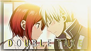 Double take  「Akagami no Shirayukihime」「Edit  amv」amv anime snowwhite snowwhitewiththeredhair [upl. by Abramson340]