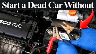 3 Easy Tricks To Start a Dead Car  Without Jumper Cables [upl. by Nylqcaj]