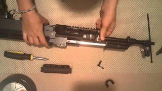 How to Replace Airsoft Ak Handguards [upl. by Nedarb]