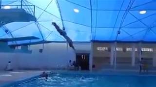 Cadet College Hassanabdal Swimming PoolDivingCadet College Cadets [upl. by Hillard]