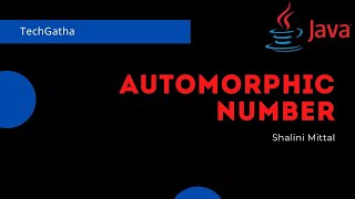 Lets Play With Numbers 15 Automorphic number [upl. by Yorgen252]