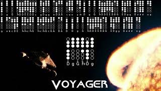 Voyager Theme Song Star Trek  Tin Whistle Tabs [upl. by Lama]