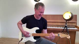 99 Luftballons  99 Red Ballons by Nena Carlo Karges Guitar Tutorial  Squier JV ´57 Stratocaster [upl. by Lynne813]