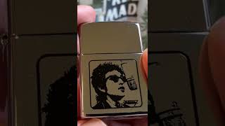 Bob Dylan Tour Merchandise TwoSided AllSeeing EyeCrown Logo Full Size Zippo Windproof Lighter✌️ [upl. by Eelram]