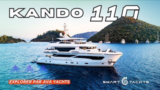 Kando 110  Explorer par AvA Yachts  Smart Yachts [upl. by Akzseinga]