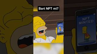 Bart NFT mi oldu shorts keşfet thesimpsons çizgifilm [upl. by Desma]