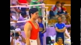 1984 Olympics Mens Gymnastics Team Compulsory Exercises [upl. by Anahcar62]