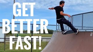 One Technique That Will INSTANTLY Improve Your Mini Ramp Skating [upl. by Cornia]