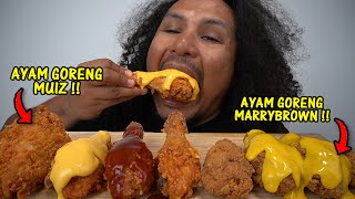 jom support ayam goreng keluaran tempatan MUIZ vs MARRYBROWN [upl. by Hayifas]