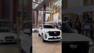 CADILLAC ESCALADE SUV SPOTTED ON INDIA trending shorts cadillac suv indian road big carlover [upl. by Idelle]