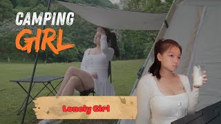 Camping Vlog│Girls Relaxing Weekend in the Wilderness [upl. by Jenei]