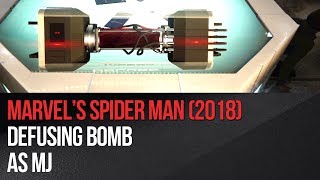 Marvels SpiderMan  Defusing Bomb as MJ [upl. by Emorej939]