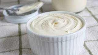 Homemade Sour Cream How to Make Creme Fraiche [upl. by Adnouqal]