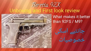 Weaponology Unboxing and first look review Beretta 92X [upl. by Filberte]