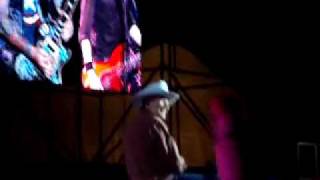 Axl Rose falls down on stage on Knockin on heavens door  Colombia 2010 [upl. by Arni]