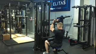 Lat Pulldown with Close Supinated Mag Grip Attachment [upl. by Casper697]