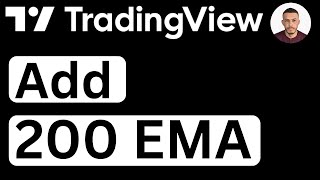 How to Add 200 EMA on TradingView  Easy to Follow [upl. by Llemert]