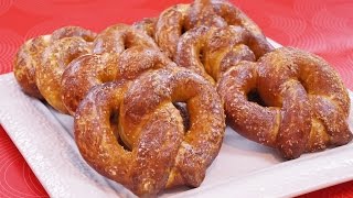 Soft Pretzels Recipe How To Make Soft Pretzels From Scratch Diane Kometa  Dishin With Di  152 [upl. by Lucias]