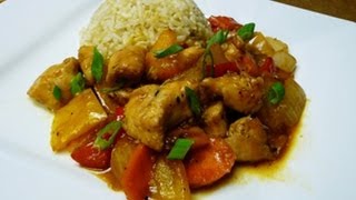 Sweet and Sour Chicken Stir Fry [upl. by Adanar]