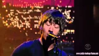 Arctic Monkeys  Fluorescent Adolescent Live at David Letterman [upl. by Nolahp]