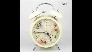 Silent Quartz Analog Twin Bell Alarm Clock Nightlight and Loud Alarm quartz alarm clocks [upl. by Anilram]