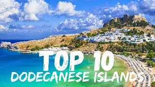 10 Most Beautiful Dodecanese islands [upl. by Southworth]