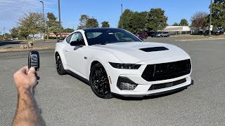 2024 Ford Mustang GT Premium Performance Start Up Exhaust Test Drive Walkaround POV and Review [upl. by Tija]