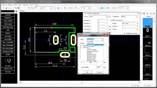 DipTrace Pattern Editor Creating Footprint TopAssy swe [upl. by Aramaj]