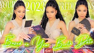 spot on🎯 🍀2023 Predictions Based on Your Date of Birth🏩🔥Life Path Number🔮✨tarot reading✨🔥🧚‍♂️ [upl. by Occir]