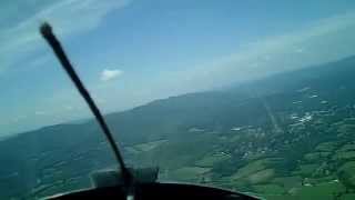 Glider flight with Dave Charbonneau flying his Schweizer SGS 123 [upl. by Ahserkal]