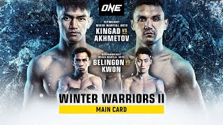 ONE WINTER WARRIORS II  Main Card [upl. by Madel]