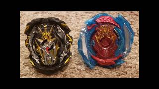 Beyblade Burst Battle Prime Apocalypse A5 Vs Infinite Achilles A6 [upl. by Nielson]