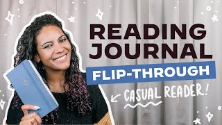 My First Reading Journal FlipThrough for Casual amp Slower Readers [upl. by Ramor]