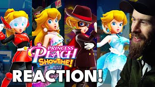 Princess Peach Showtime – Transformation Trailer Act II – Nintendo Switch REACTION [upl. by Bettye549]